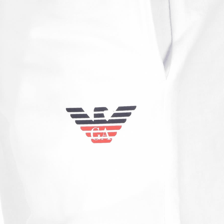 Alternative Image for ProductEmporio Armani Lounge Logo Shorts White3